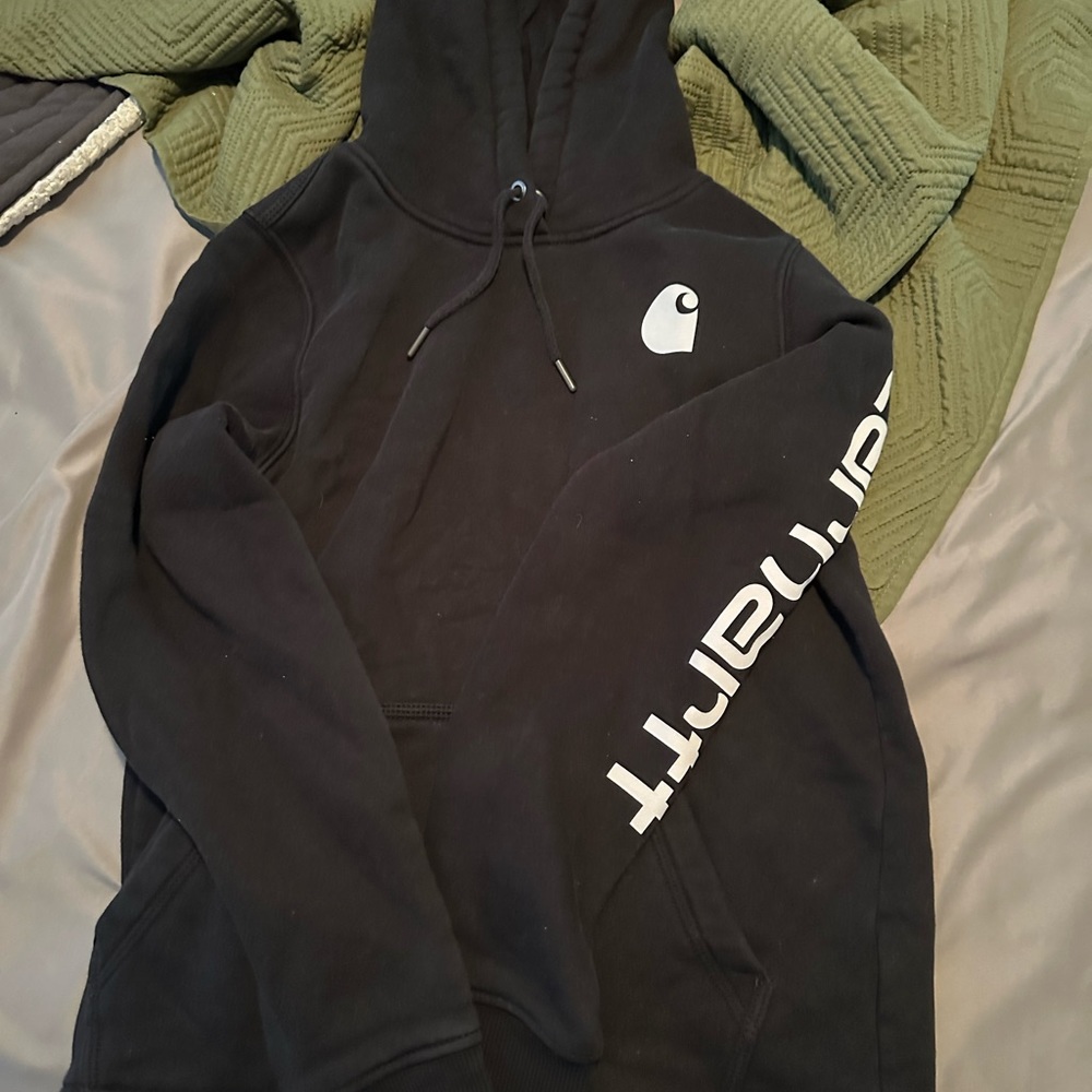 Black carhartt hoodie